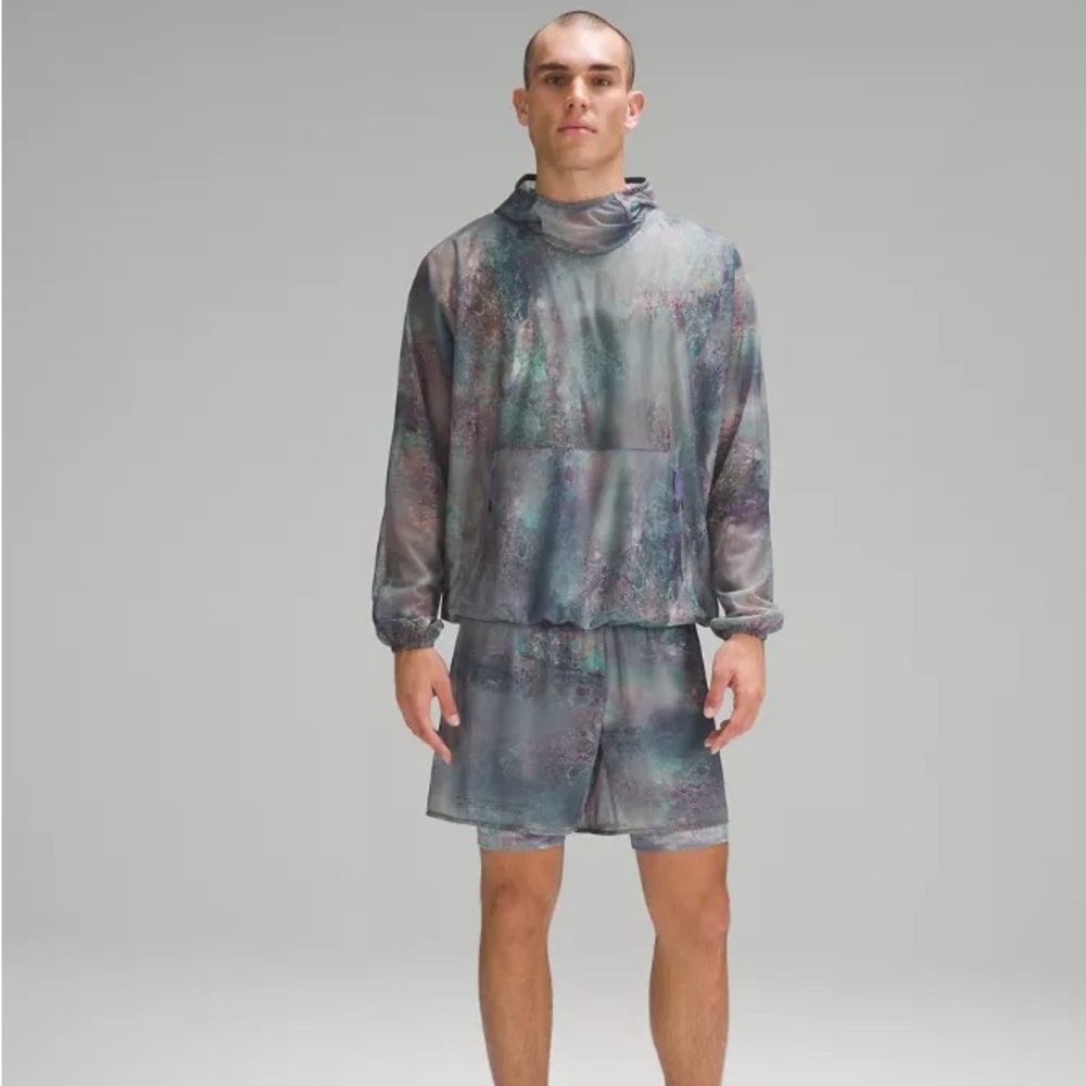 NWOT Lululemon lab lightweight mesh pullover hoodie